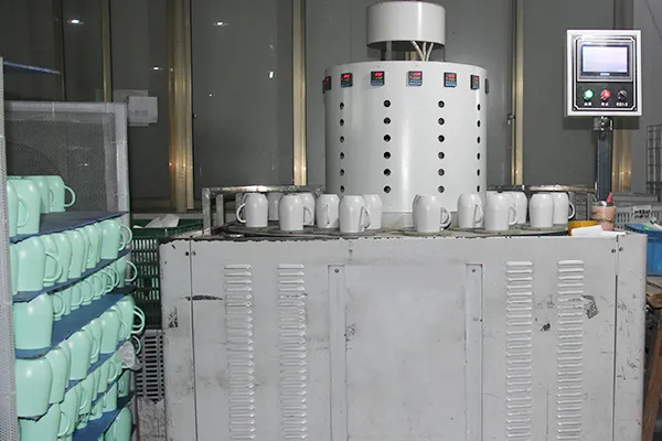 Double Wall Stainless Steel Flask automated production line - vacuum insulation processing - Yongkang Jianyang factory